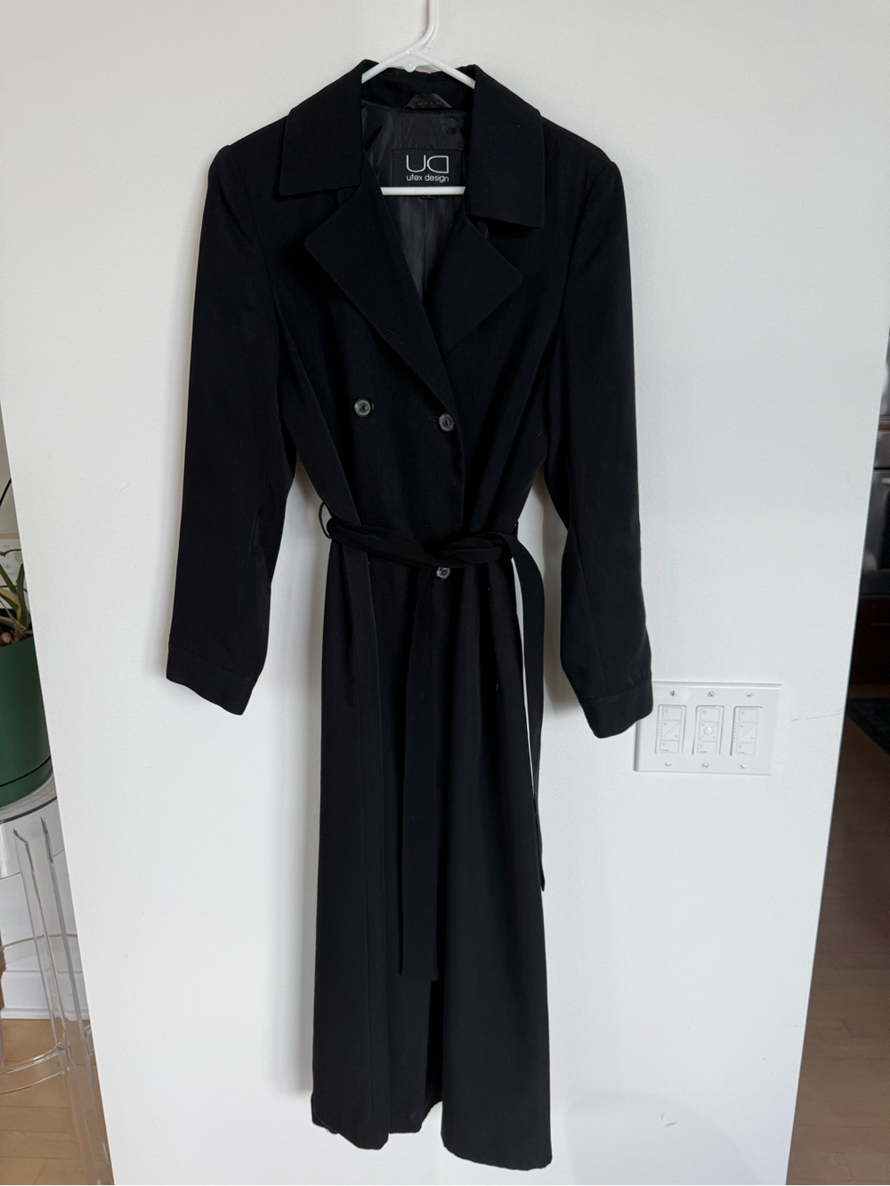 Vintage Utex Long Trench Coat with Belt sz 4